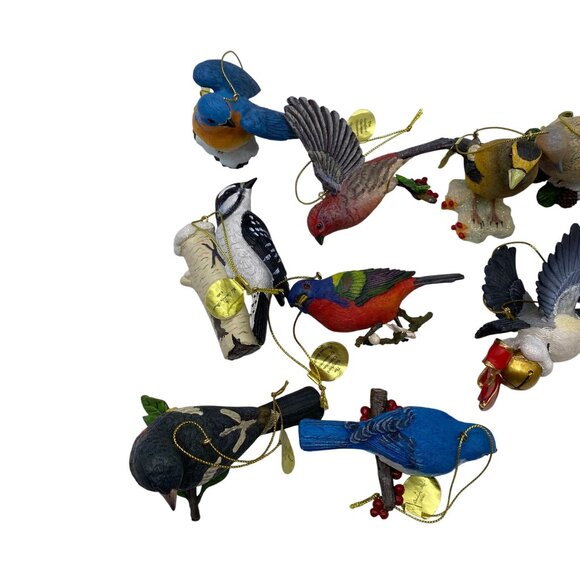 Danbury Mint Songbirds Christmas Ornaments set 11 Christmas tree ornaments - Picture 3 of 13